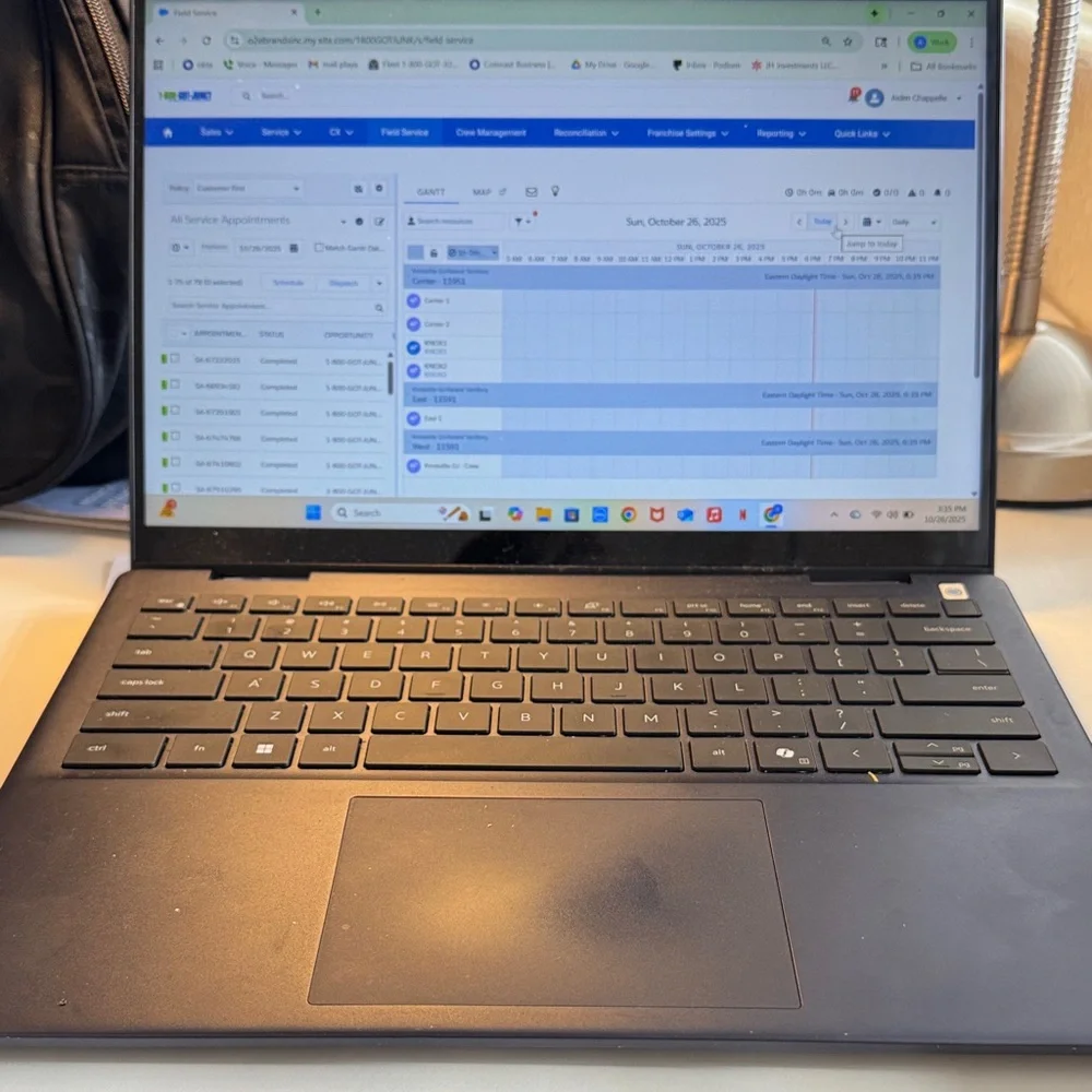 Sleek Black Laptop